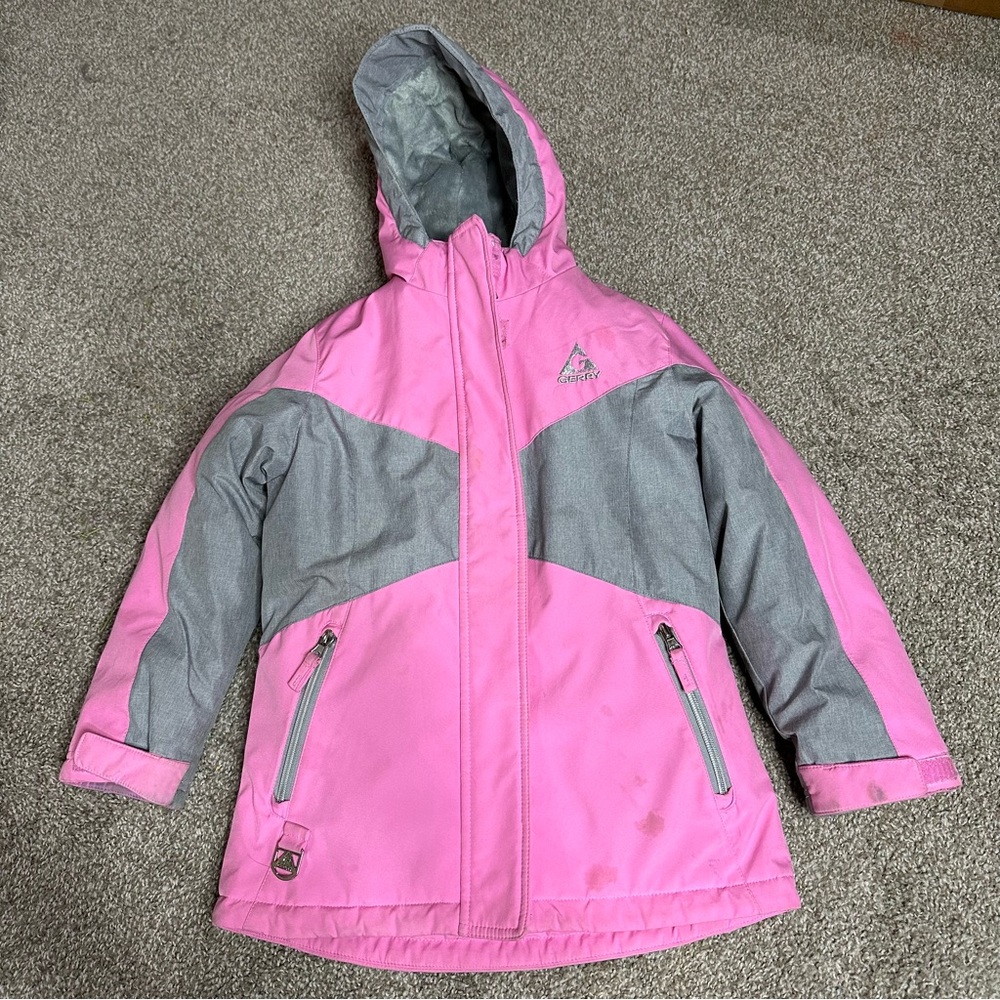 Kids Pink and Gray Jacket Gerry